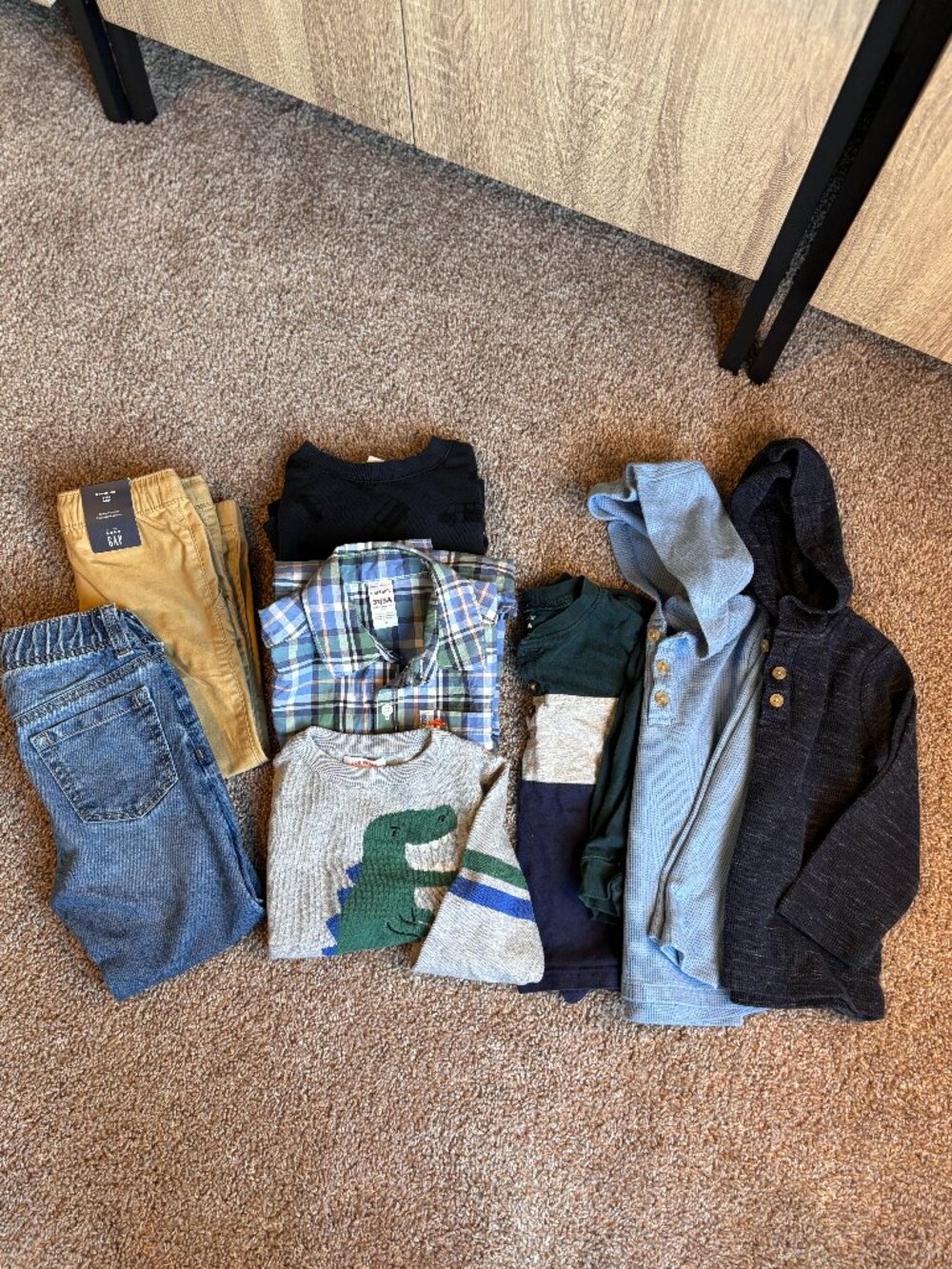 3T Fall Wardrobe Toddler Bundle 8 Piece Lot GAP Carter's Joe Fresh Andy&Evan